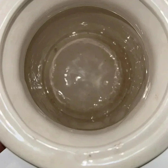 10” Vtg Old Fashion Farmhouse Country Style Ceramic Cookie Jar 3D Milk Can - Picture 11 of 12